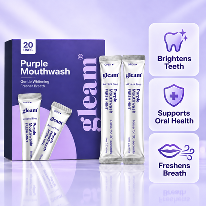 Gleam Purple Mouthwash
