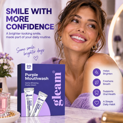 Gleam Purple Mouthwash
